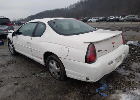 2002 Chevrolet Monte Carlo Ss z USA, uszkodzony, nr VIN 2G1WX15KX29152391